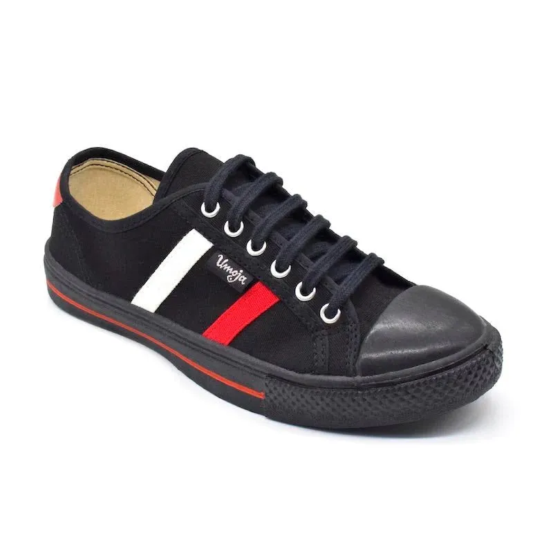 All Day Use Universe Canvas Shoes -  All Black (37-46)