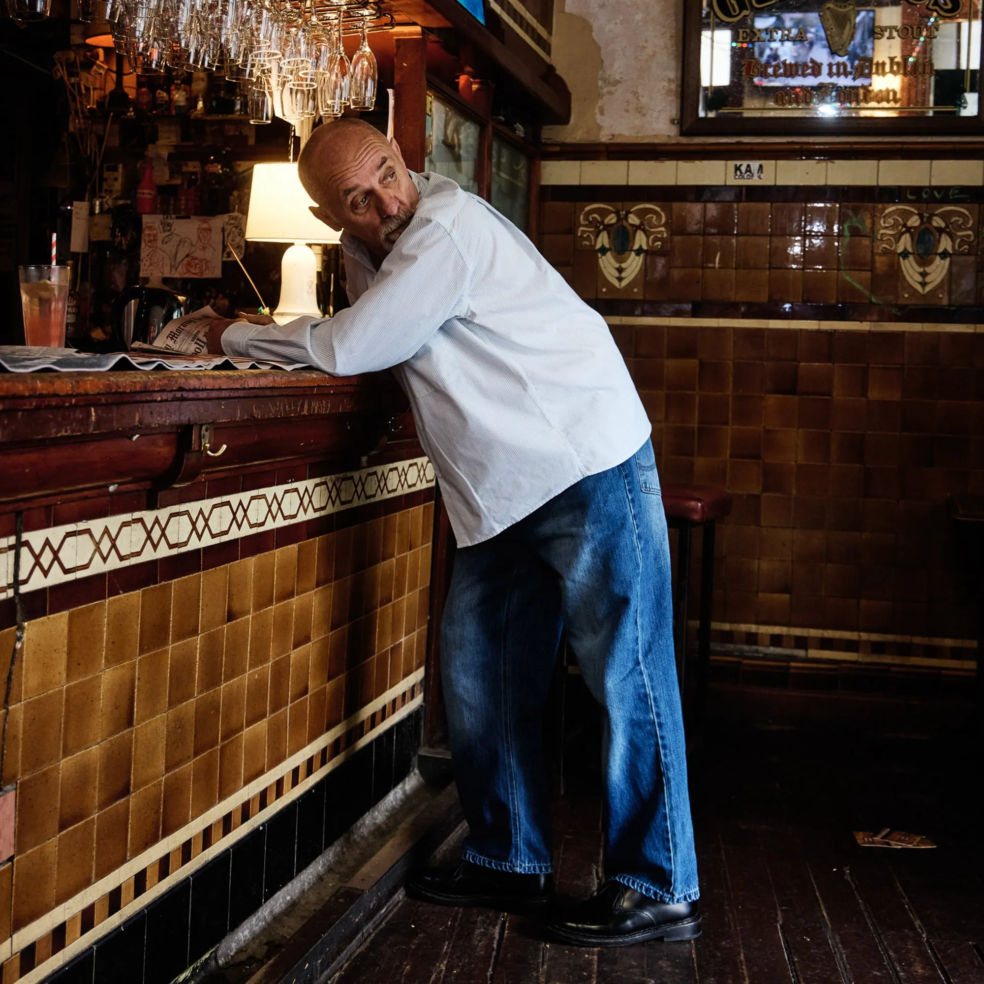Pass~Port Australian Manufactured Oxford Shirt - Mint Green Stripe First Date