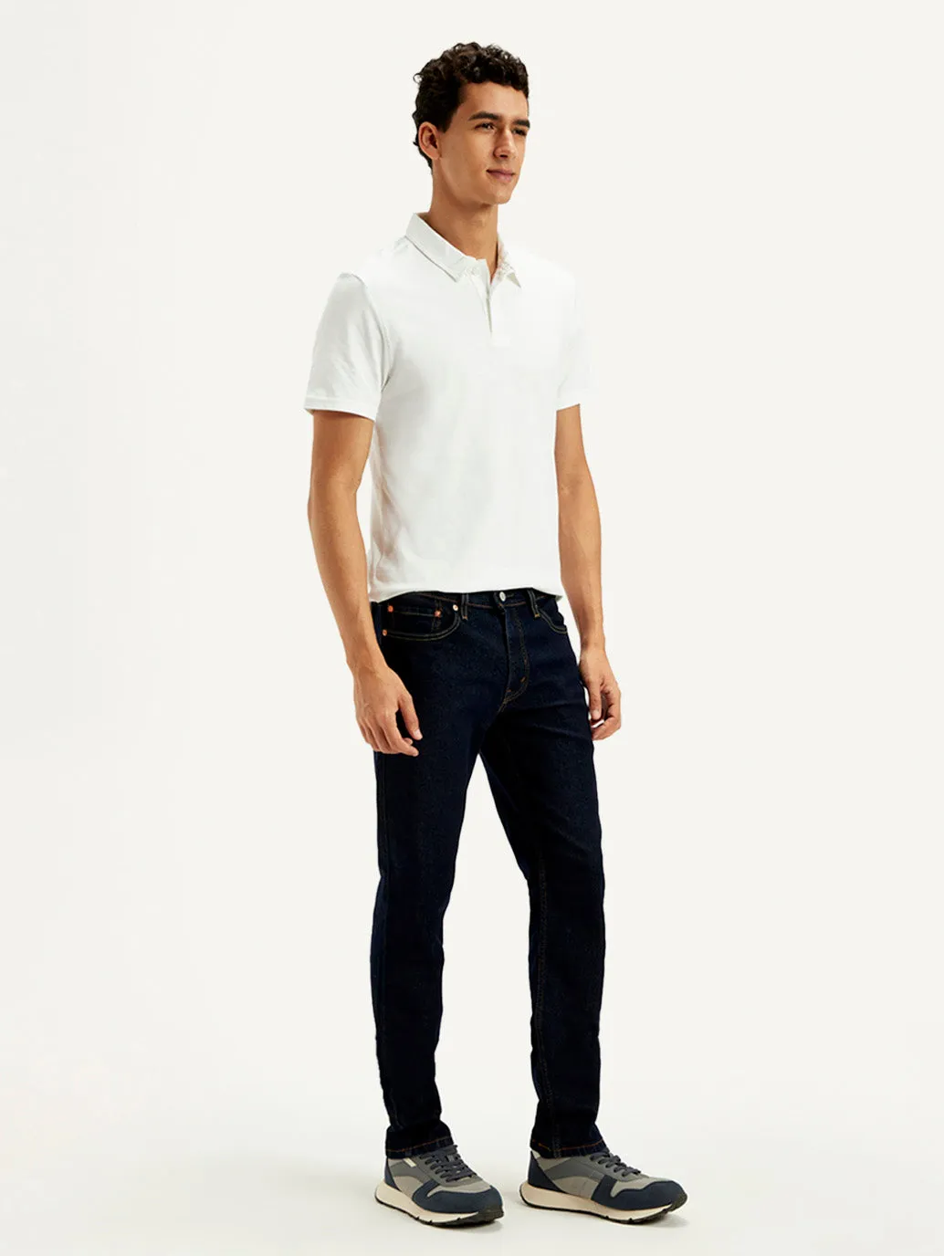 Men's 511 Black Slim Fit Mid Rise Jeans Casual Friday Versatile Style Appropriate