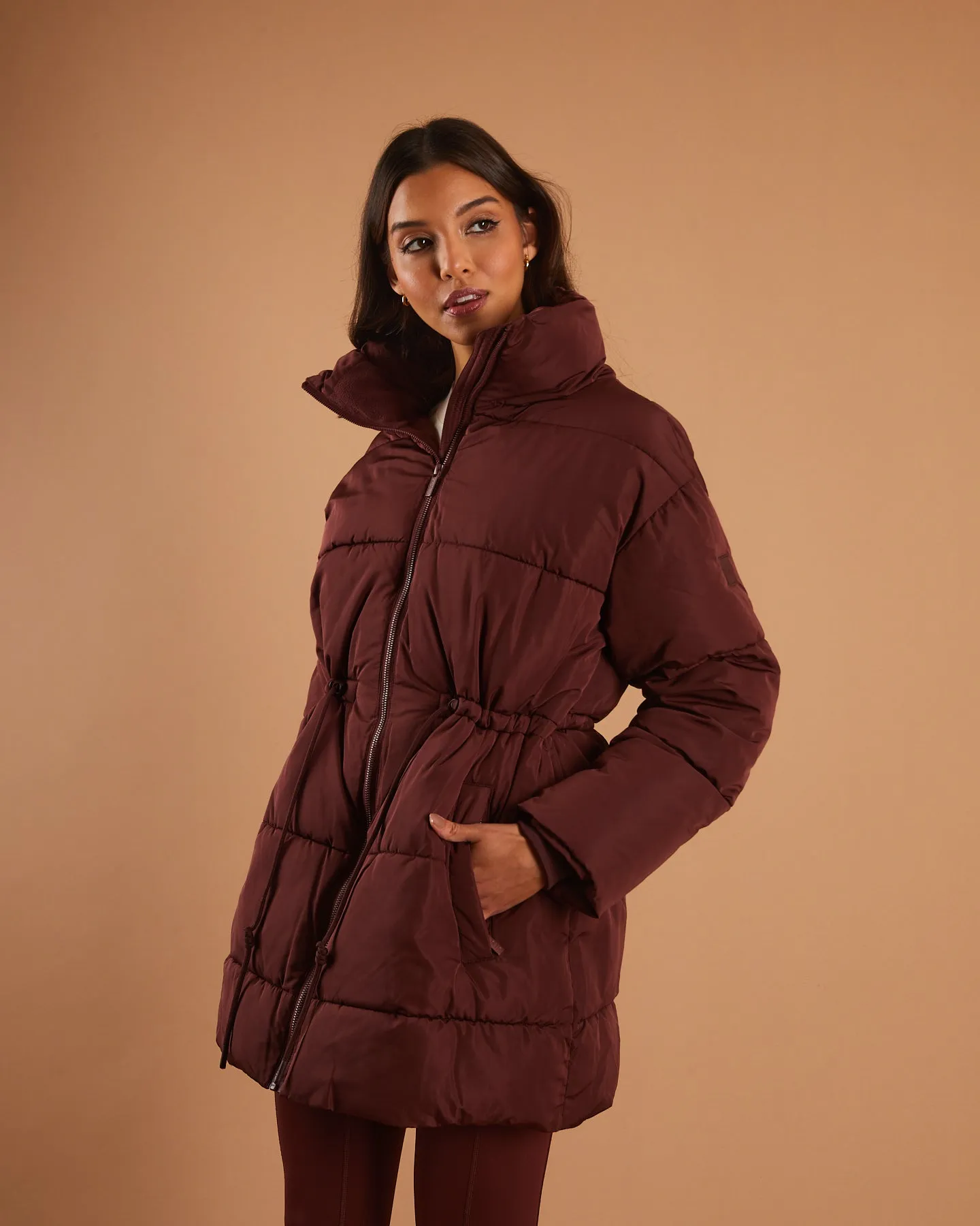 Suze Jacket Wine Crisp Weather Fit