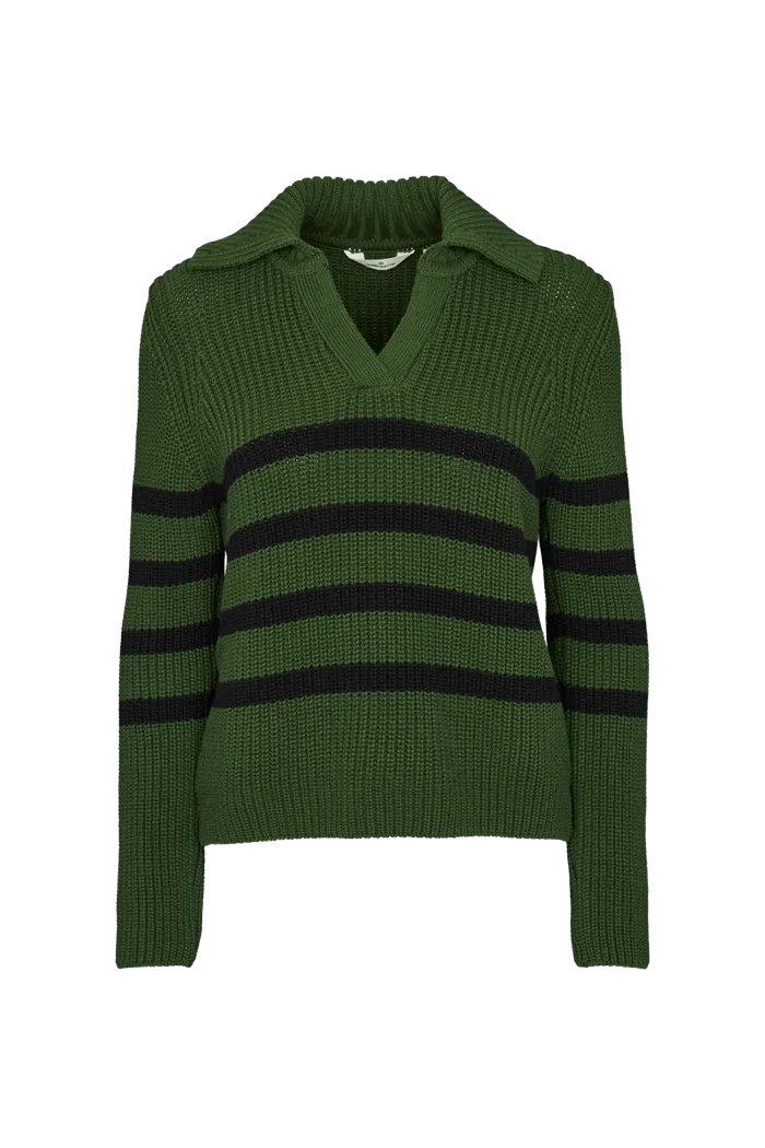 PreShrunk Fabric Sweety Polo - Douglas fir / Black