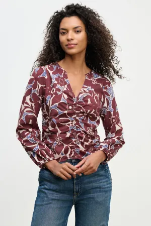 SYDNEY TOP Active Lifestyle Ruffle Edge