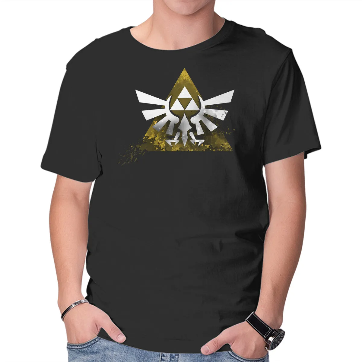 Symbol Of The Tri-Force Classic Fit Stylish and Easygoing