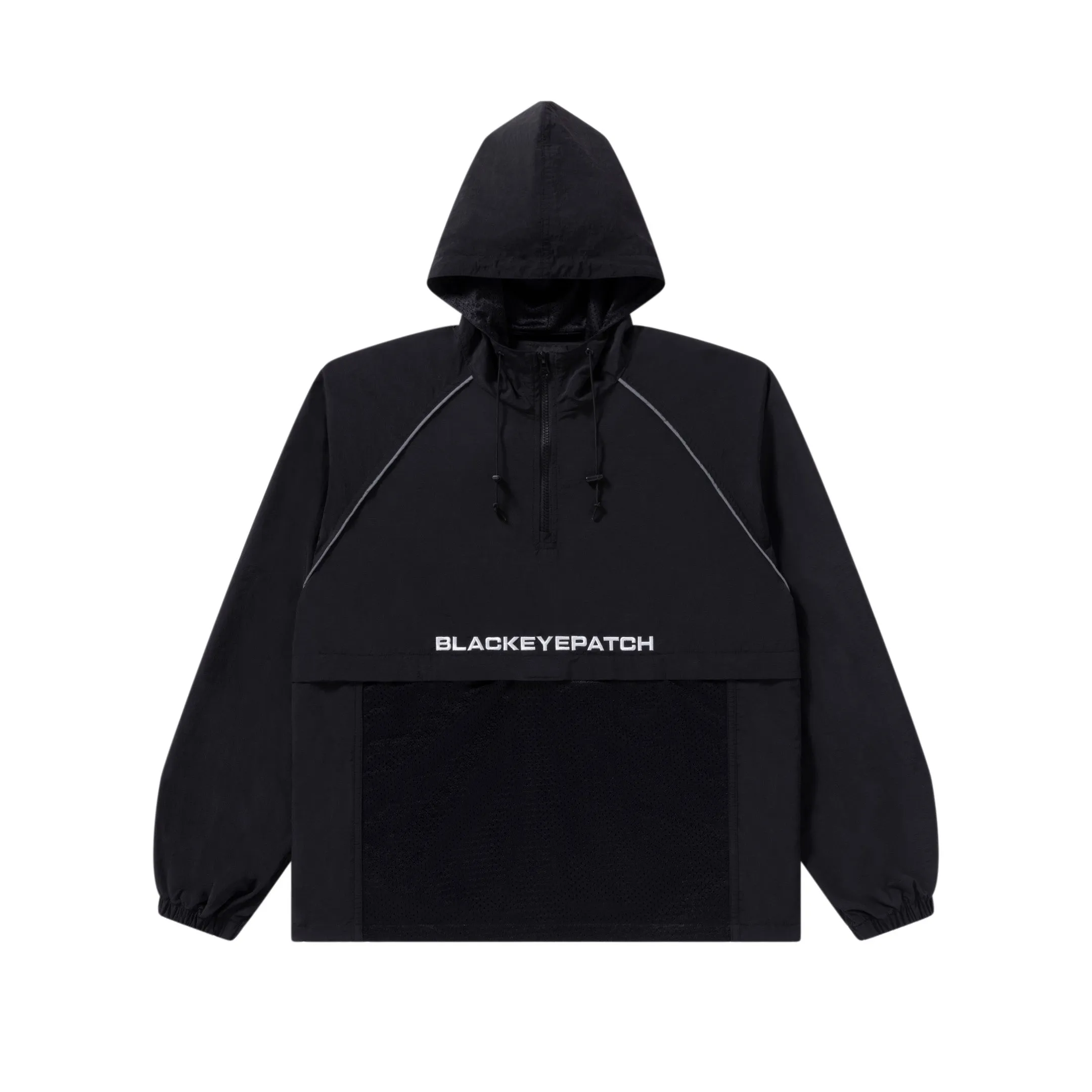 TACTIC SANS REFLECTOR PULLOVER ANORAK BLACK WeatherproofZipper Comfy Street Piece