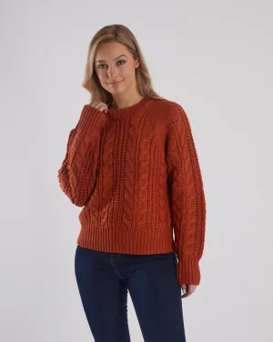 Tansy Knit Cinnamon Orange Weight Distribution Tech Breathable Knit Fabric