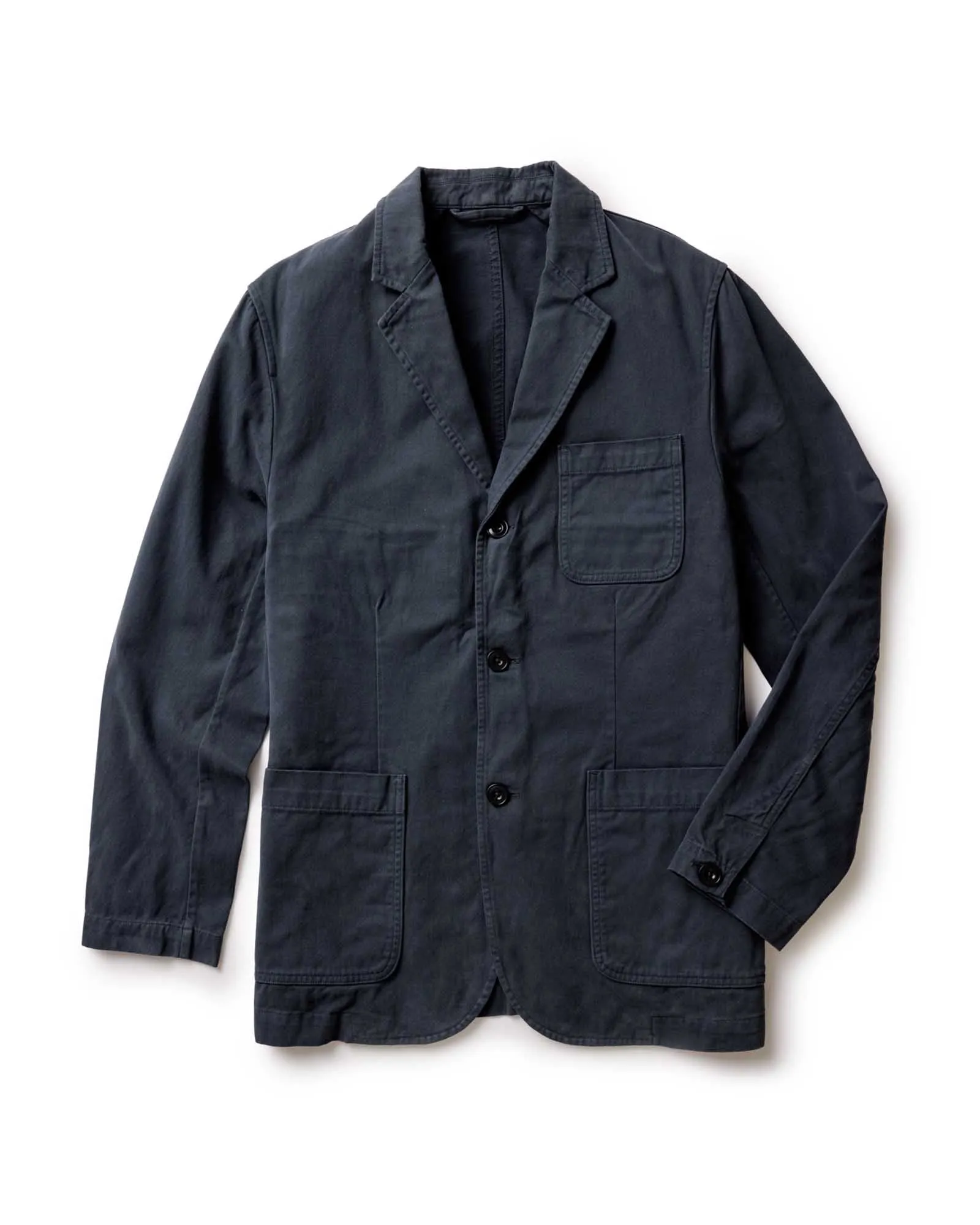 Eco Nice The Foundation Sportcoat in Organic Navy Twill