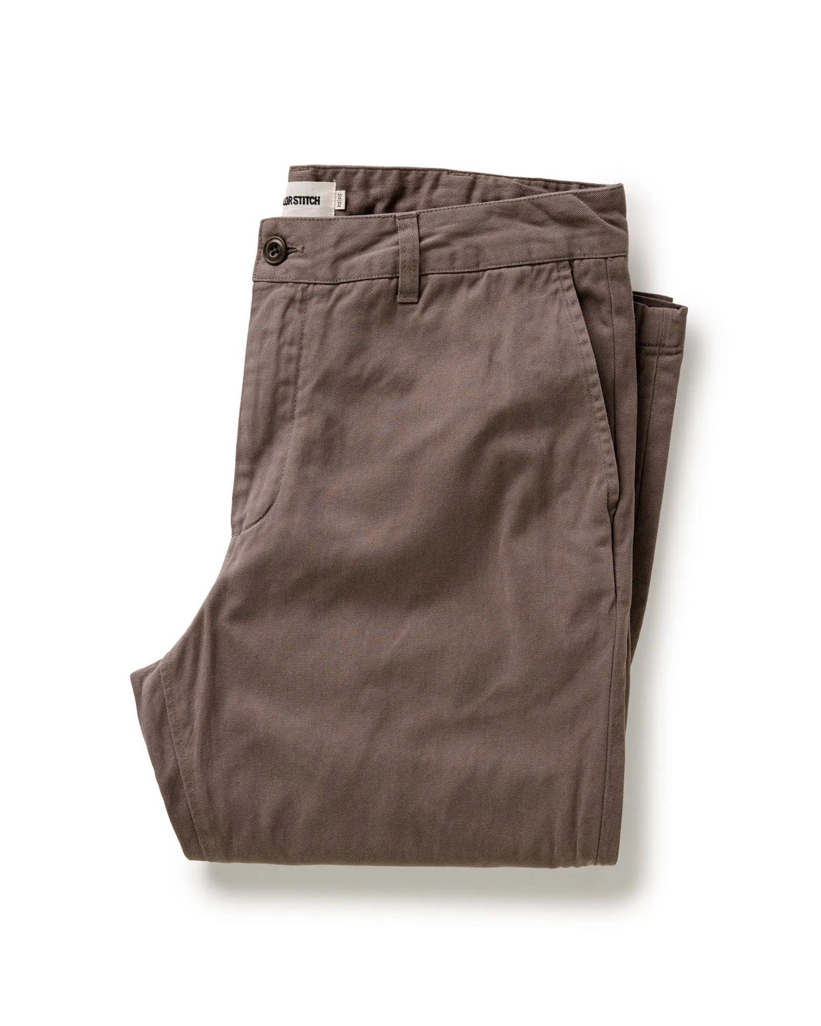 The Slim Foundation Pant in Organic Espresso Thermal Regulating Fabric Built-in shorts