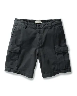 The Tommie Short in Faded Black Broken Twill SoftInnerLining
