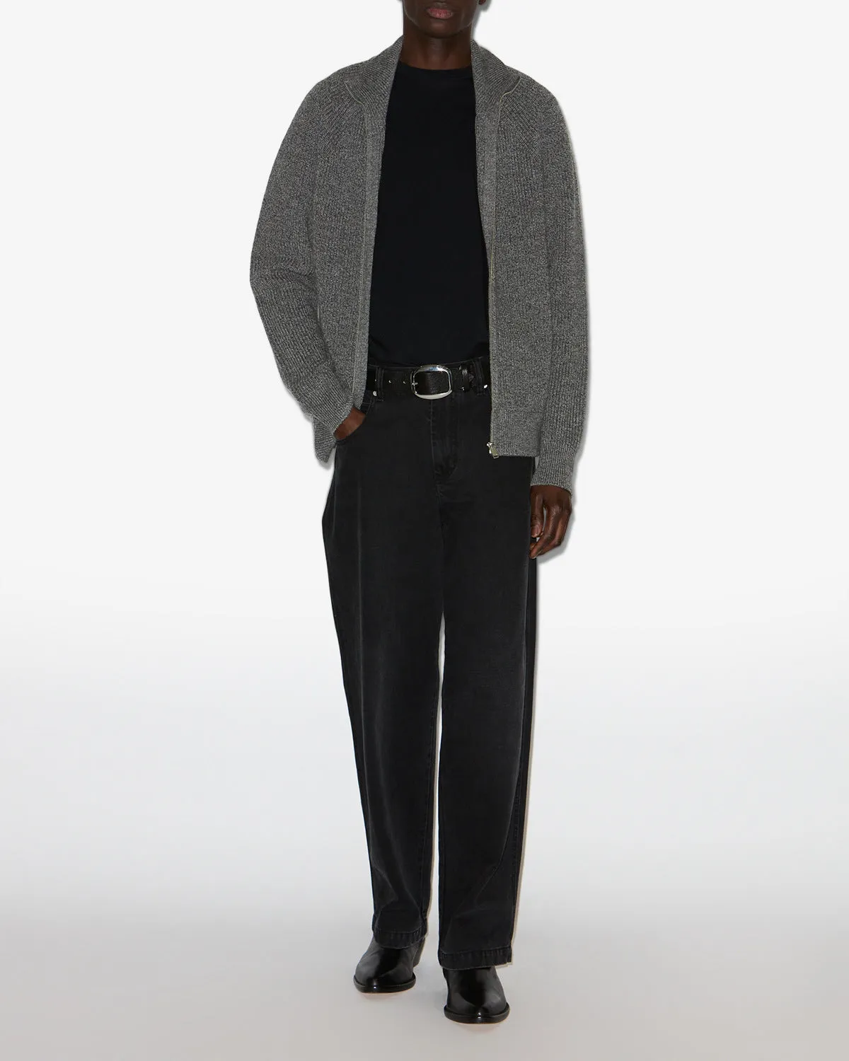 BENETT CARDIGAN Warm Layers Twisted Cable Pattern