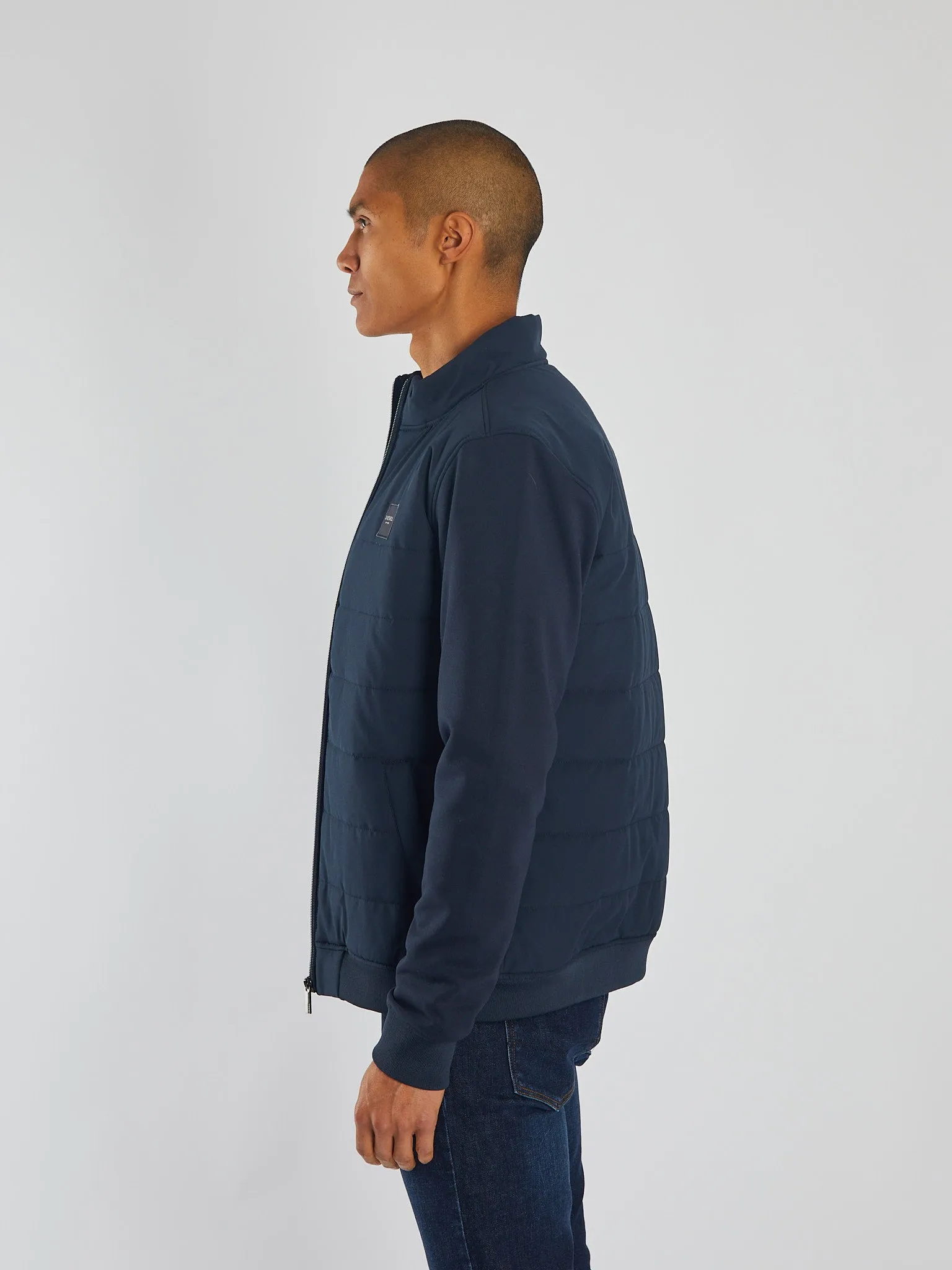 Todd Jacket North Navy Comfortable Urban Piece On Duty Layer