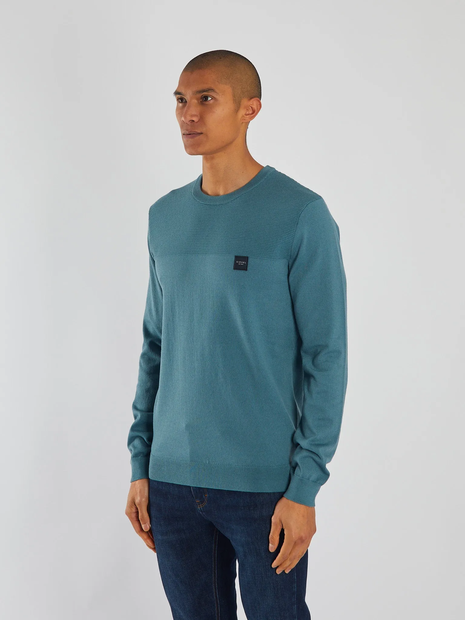 Tibo Sweater Blue Haven HighElastic Recovery