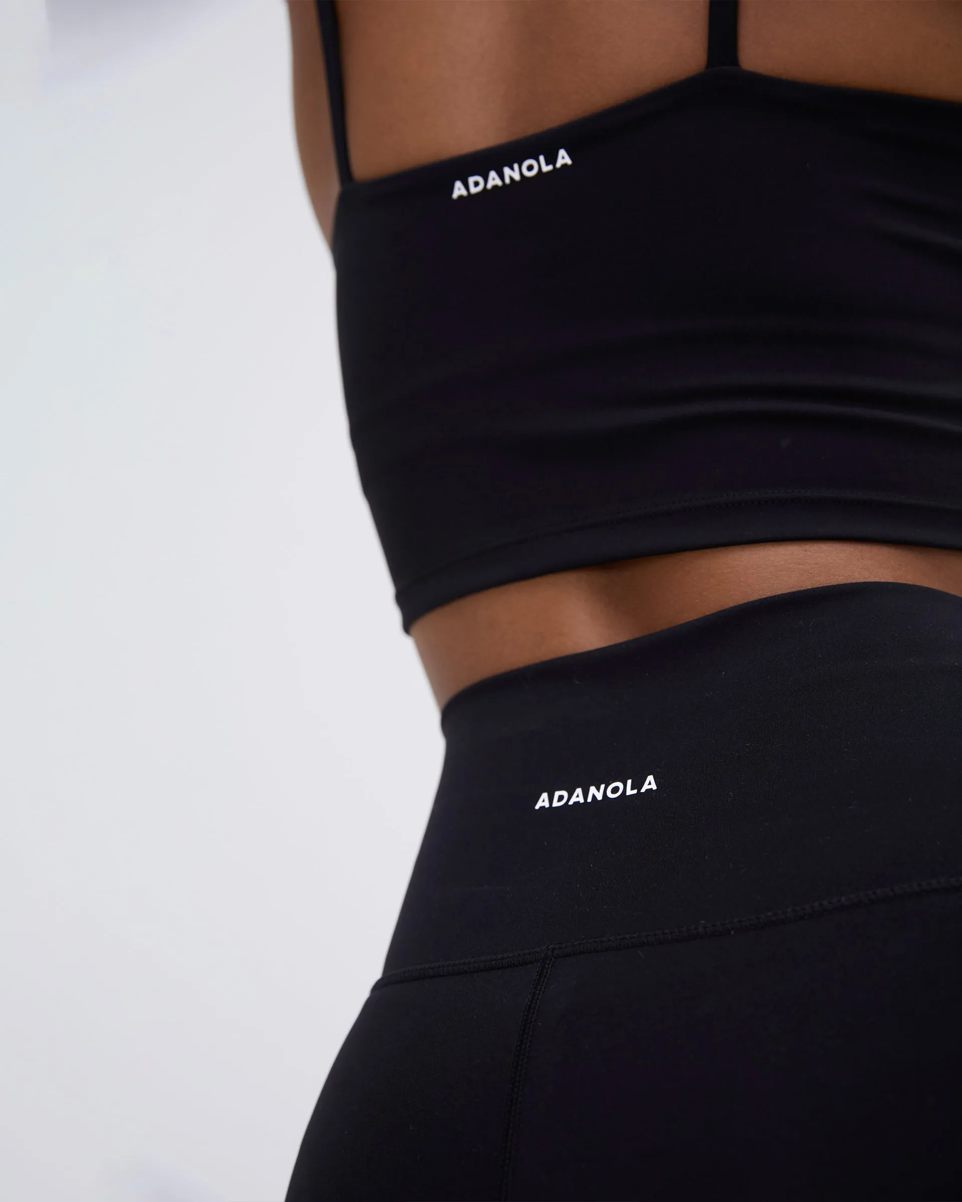 Ultimate Wrap Over Crop Shorts - Black Elastic waist hoodie