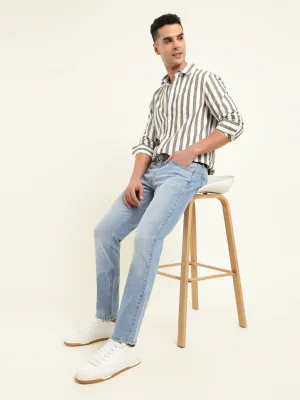 Sunny Vibes Weekend Style Traveler Gear Versatile Outfit Men's 511 Blue Slim Fit Mid Rise Jeans