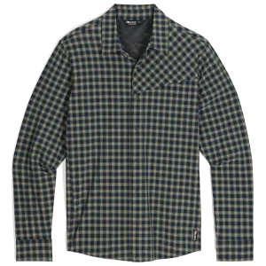 Men's Astroman Long Sleeve Sun Shirt Non-Iron Double Stitched Seams