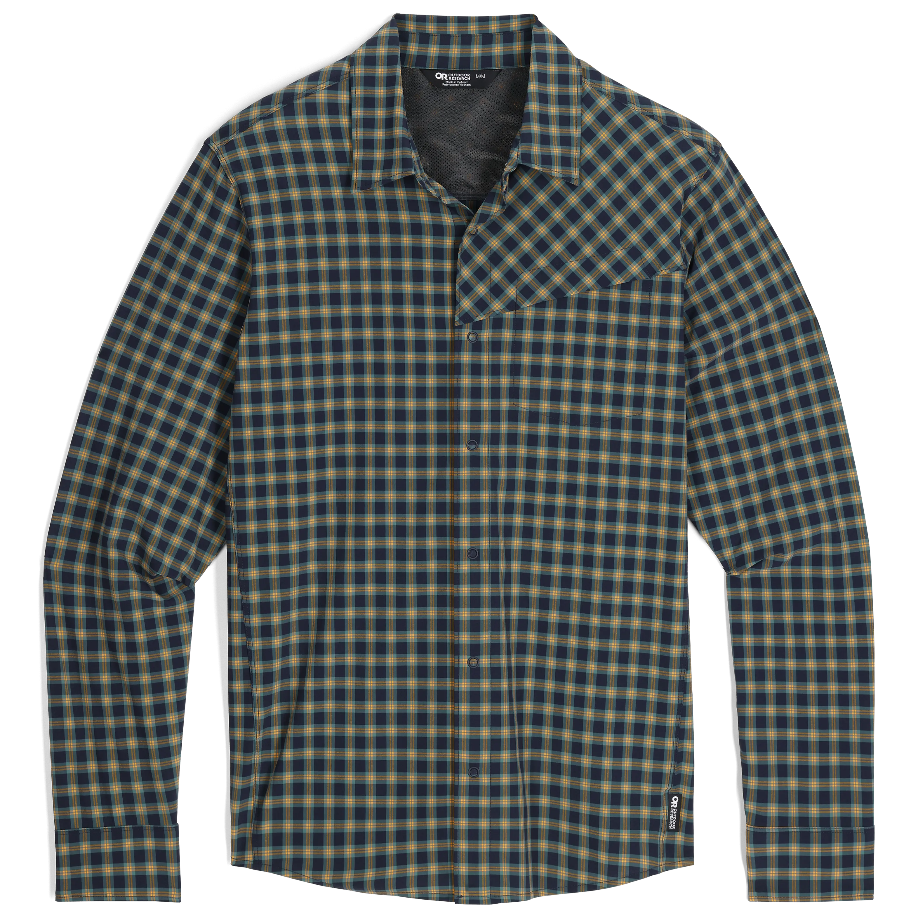 Soft Texture Weekend Style Men's Astroman Long Sleeve Sun Shirt