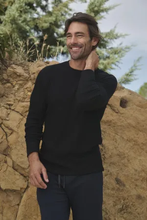 Breathable Knit Fabric Relaxed Warmth TOBIAS CREW