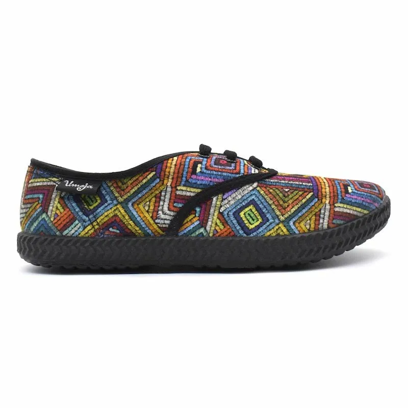 Tomcat Canvas Shoes - Multi Abstract Step Grip Mono Mood