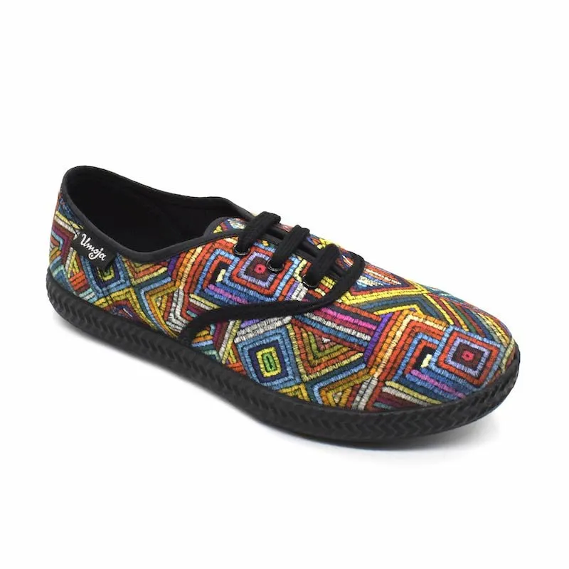 Urban Pulse Comfort sole Tomcat Canvas Shoes - Multi Abstract