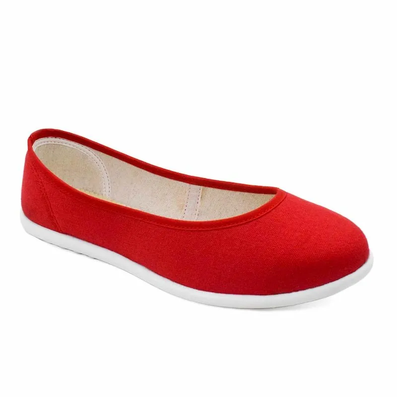 Toe Protection Tomcat Ivy Canvas Shoes - Red