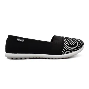 Walk Comfort Tomcat Ivy Twist Canvas Shoes - Black