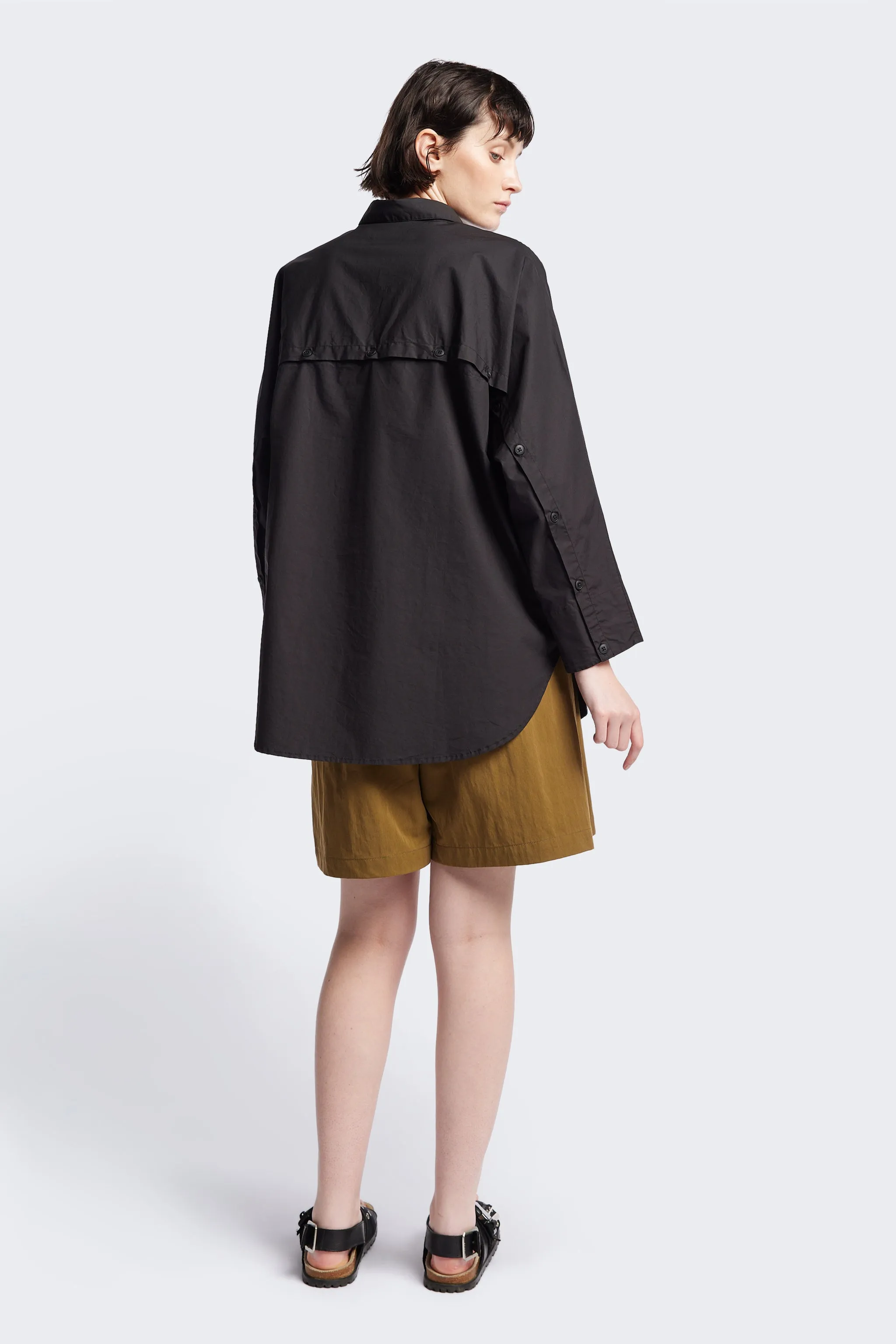 crew neck Spring Break Kestrel Shirt Black