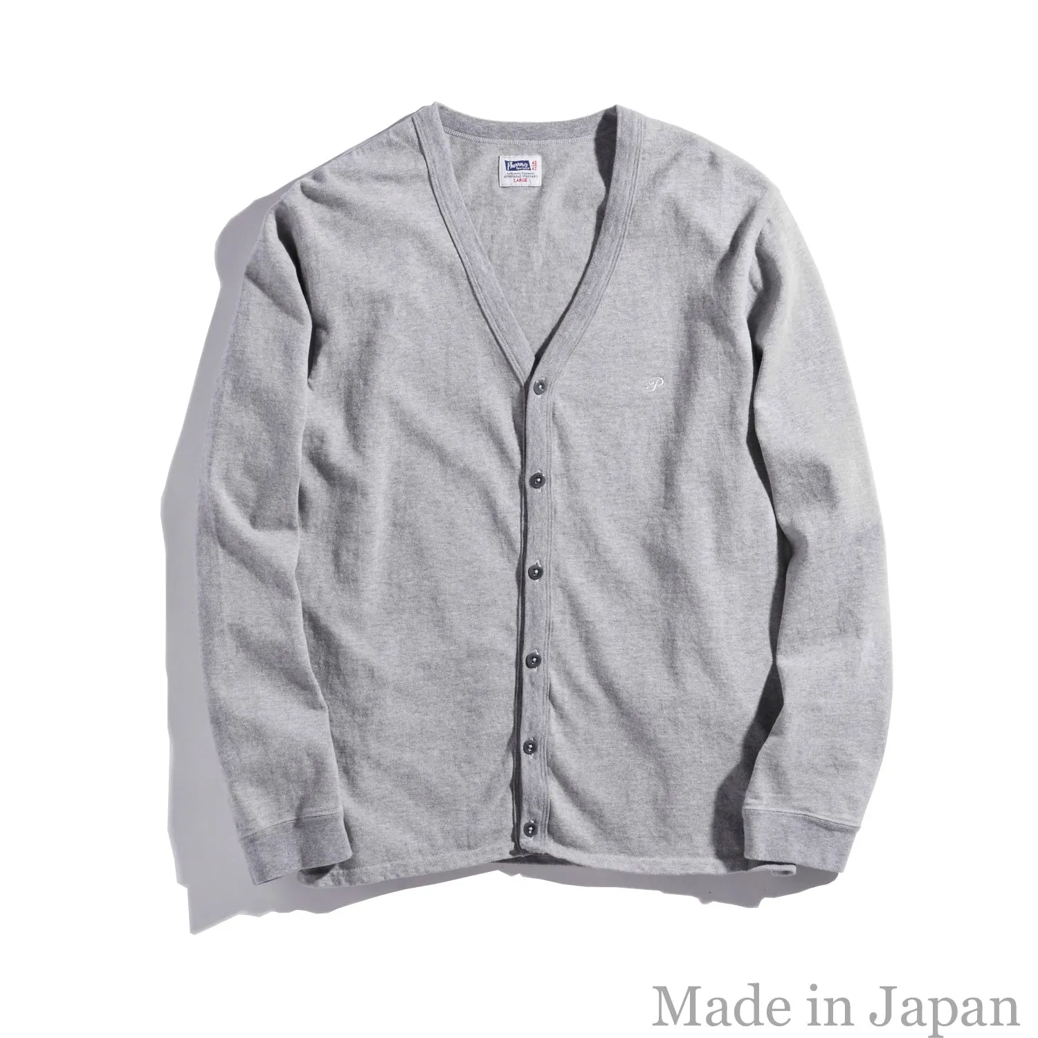 Thermal Air Pocket ShrinkageResistant Weave Fellows PHERROW'S cotton cardigan PCC1