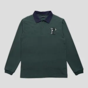 Pass~Port Monogram Jersey - Forest Green Reinforced Seams