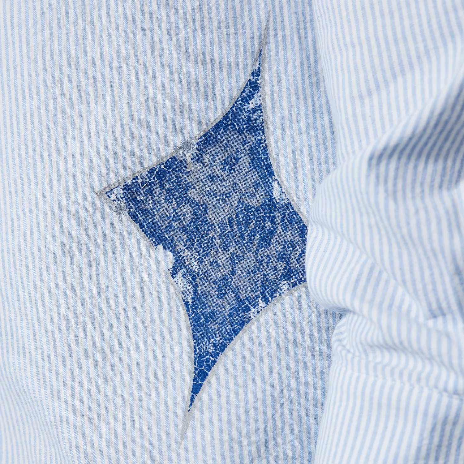 Pass~Port Glint Workers Long Sleeve Shirt - Blue birthday party Interview Ready