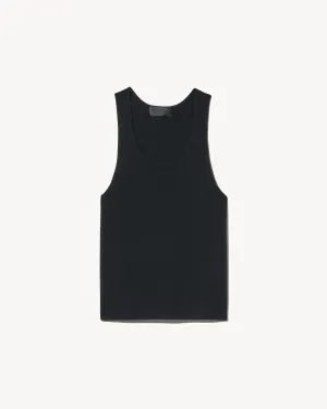 FONTAINE CASHMERE TANK Ventilated Panels Breathable Texture