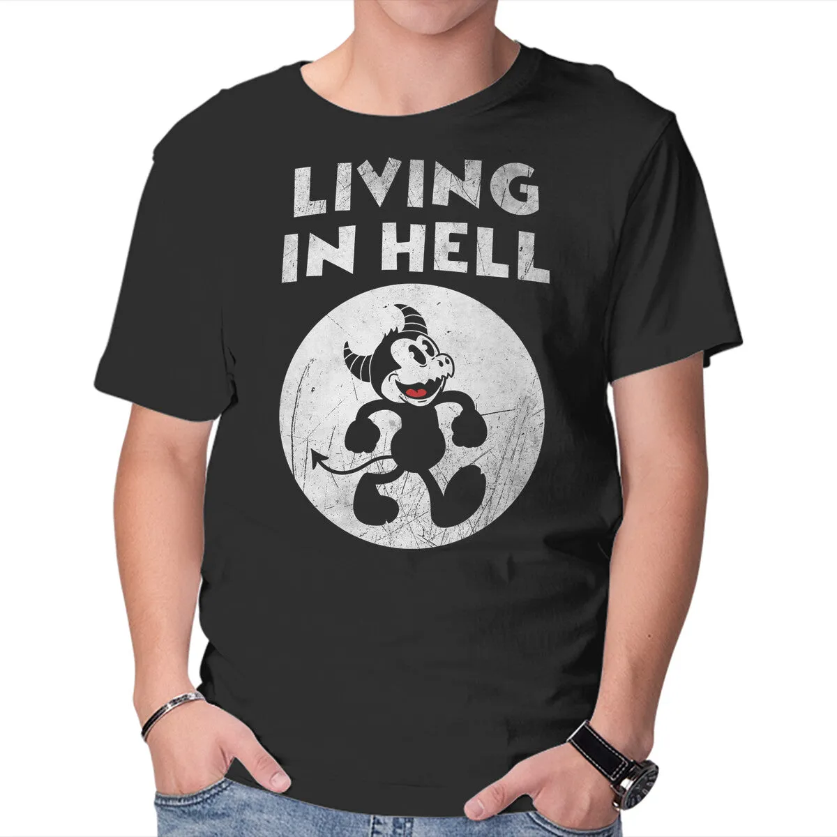 Living In Hell Soft Base Easy Fit