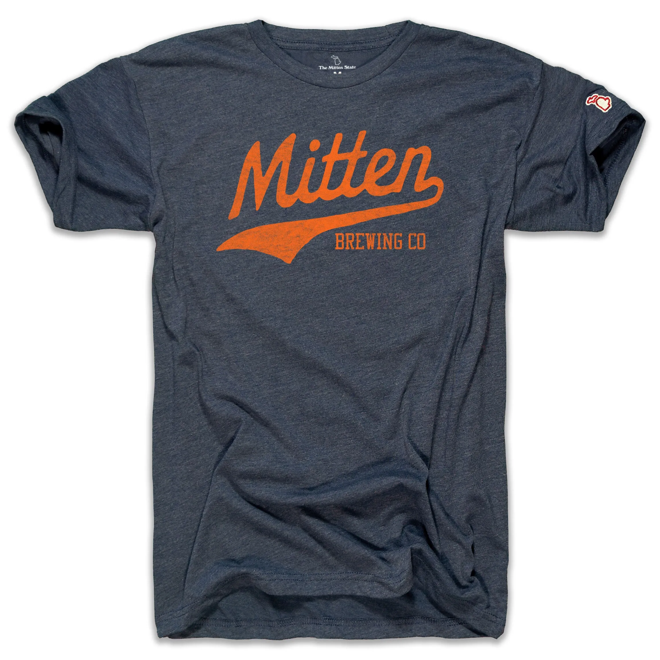 MITTEN BREWING CO - SCRIPT (UNISEX) Fuzz Free Surface Comfy and Soft