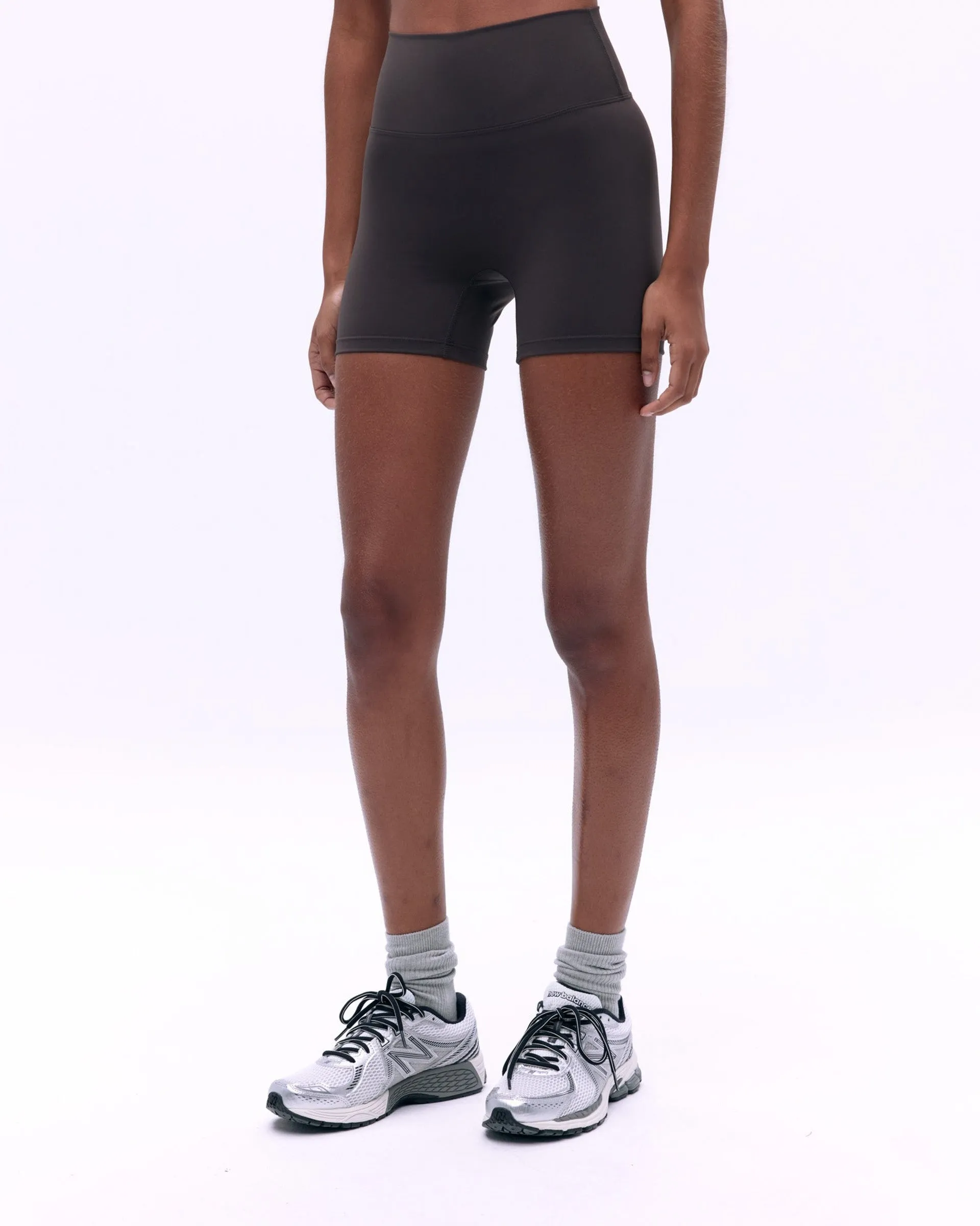 Ultimate Ultra Crop Short - Coffee Bean Quick Response Fit Warehouse Work