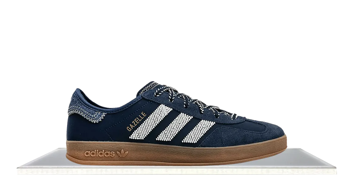 Adidas Gazelle Indoor CLOT By Edison Chen Collegiate Navy Minimalist