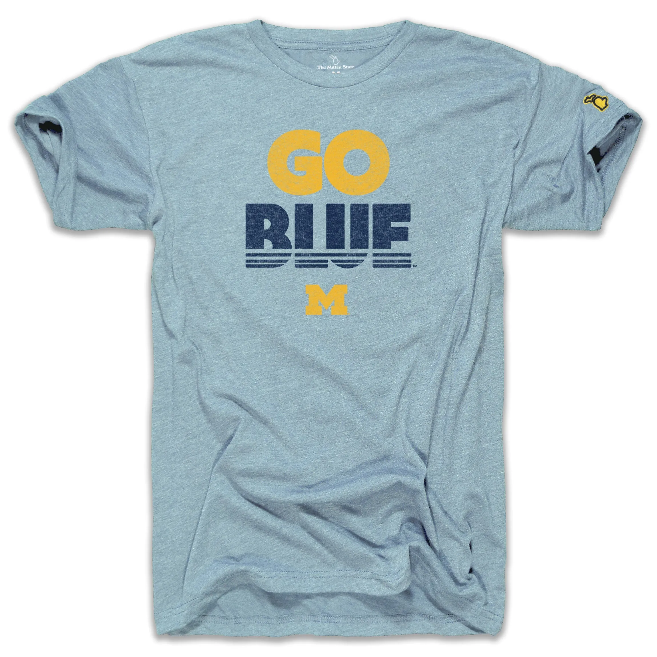 Layering Must-Have Layered Sleeve UofM - GO BLUE RETROWAVE (UNISEX)