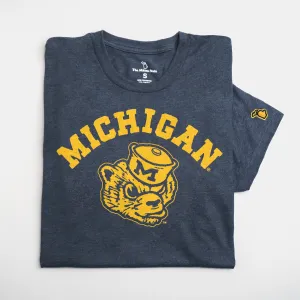 UofM - VINTAGE WOLVERBEAR (UNISEX) Bold Style MinimalBranding