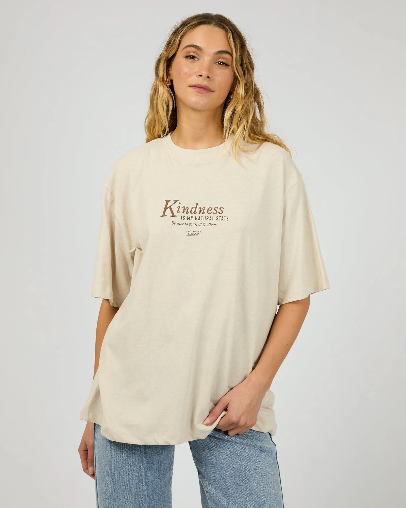 Natural State Tee Vintage White Wrinkle-Free VintageWash