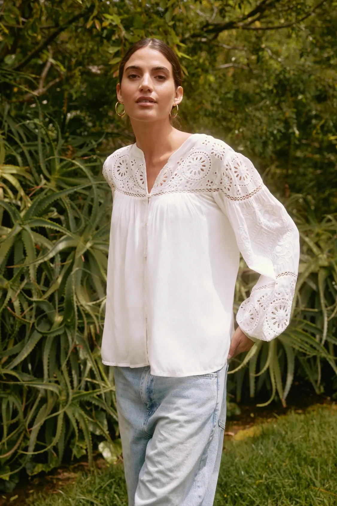 Subtle Print LIBBY TOP