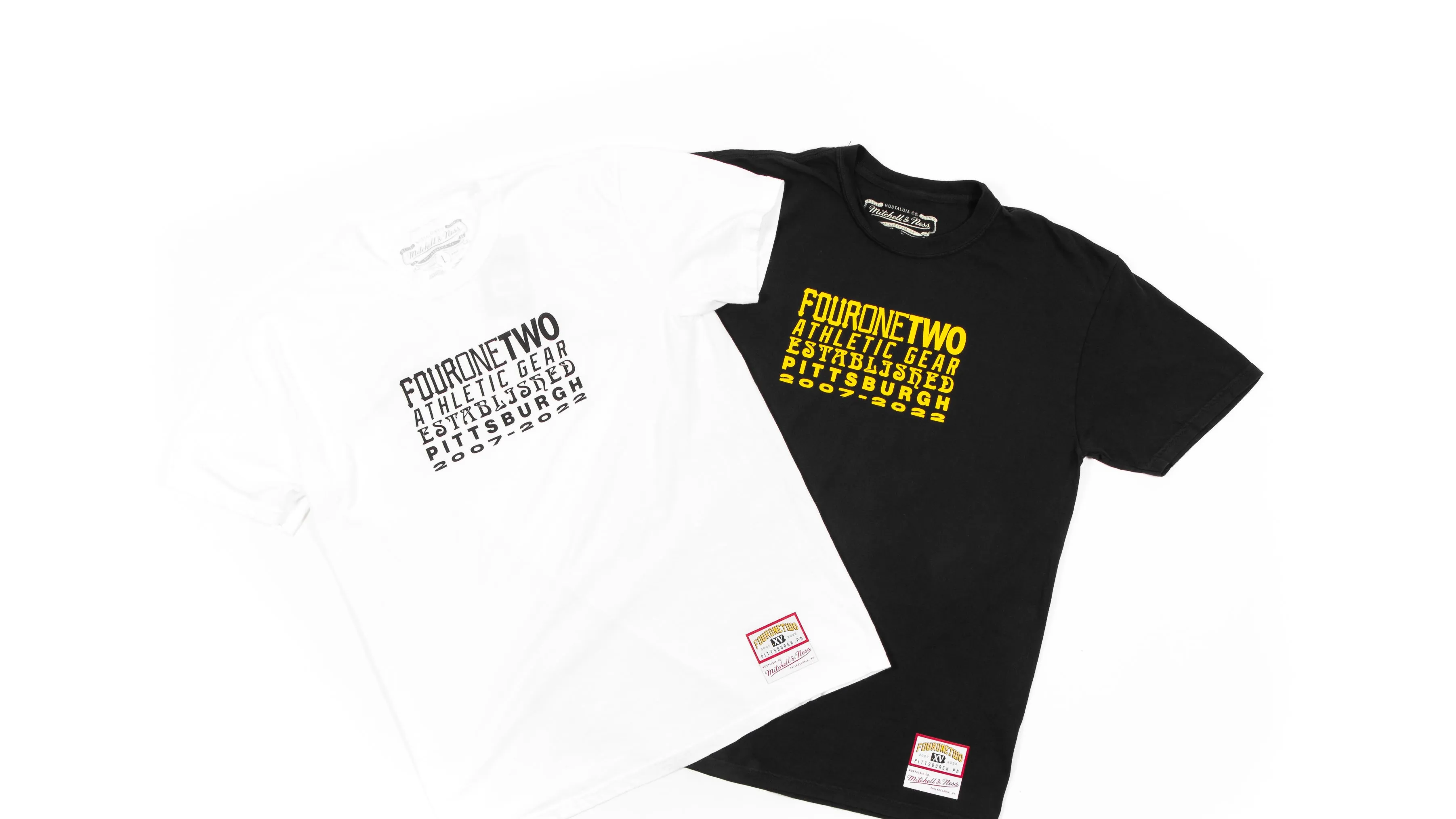 Striped modernity Reinforced Shoulders 412?/M&N? SS Tee