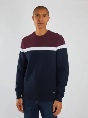 Texture Detail OdorResistant Treatment Vic Sweater Wine Port