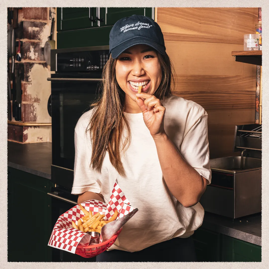 Street Style Trend Mythical Kitchen Staff Tee (Ivory)