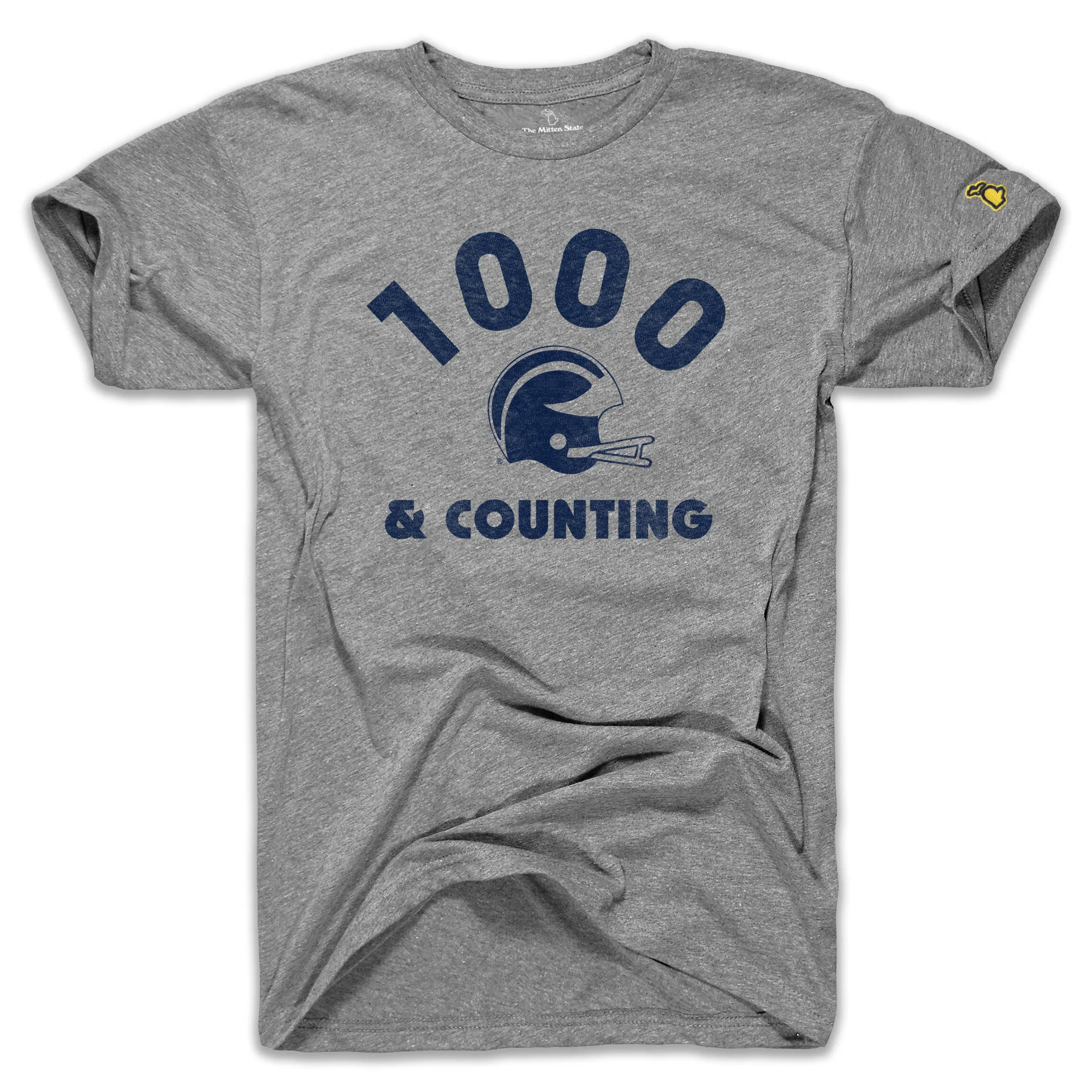 UofM - 1000 WINS & COUNTING (UNISEX) Quick Fit Comfort Travel Comfort Style