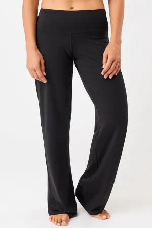Active Utility Wide Leg Pants - Black