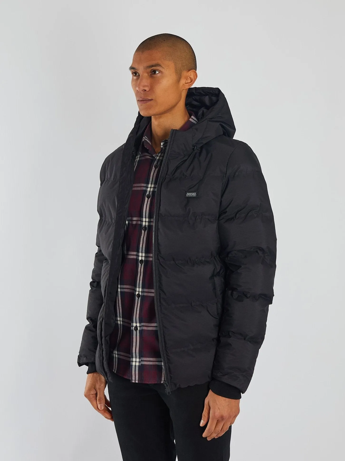 Minimal Aesthetic Non Bulky Insulation Scott Jacket New Black