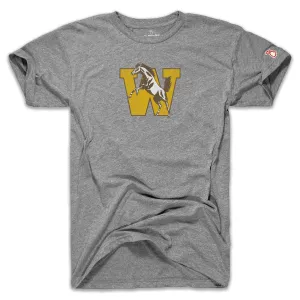 WMU - BLOCK W BRONCO (UNISEX) Fun Prints Unisex style