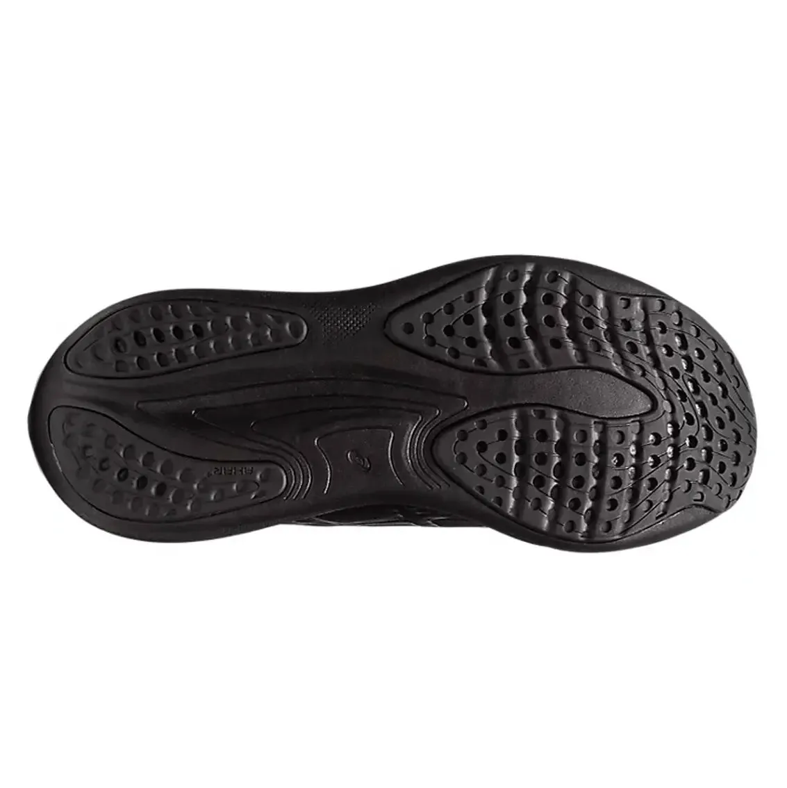 Low Profile Quick Dry Fabric Technology Womens ASICS GEL-Nimbus 25 - Black/ Graphite Grey