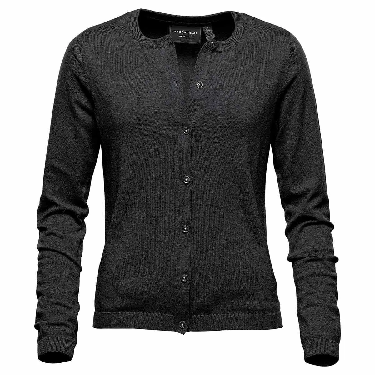 Women's Avondale Cardigan - KNC-1W Drop Shoulder Cut Simple Aesthetic