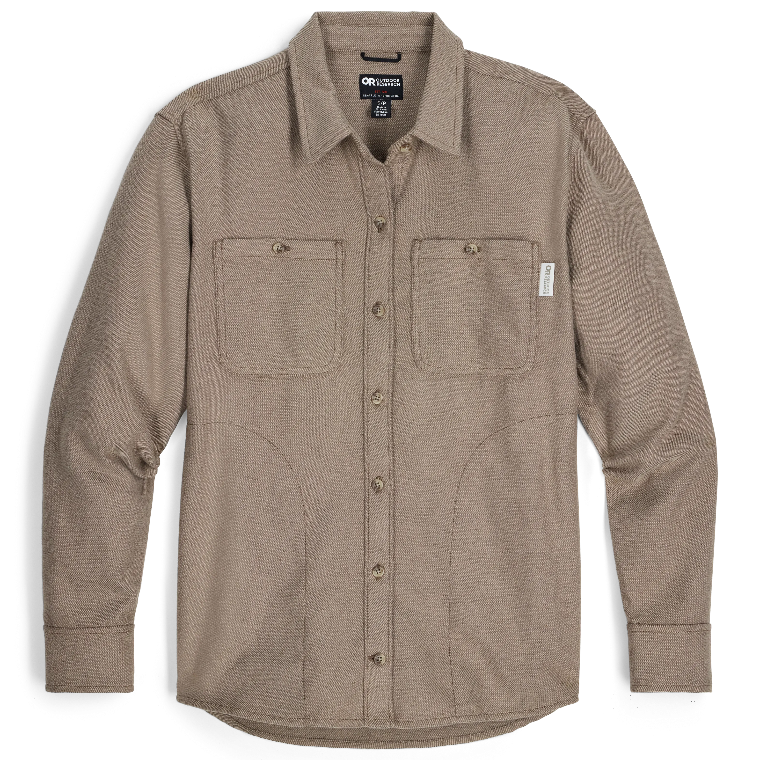 Women's Feedback Flannel Twill Shirt Vibrant Hue Checkered Style