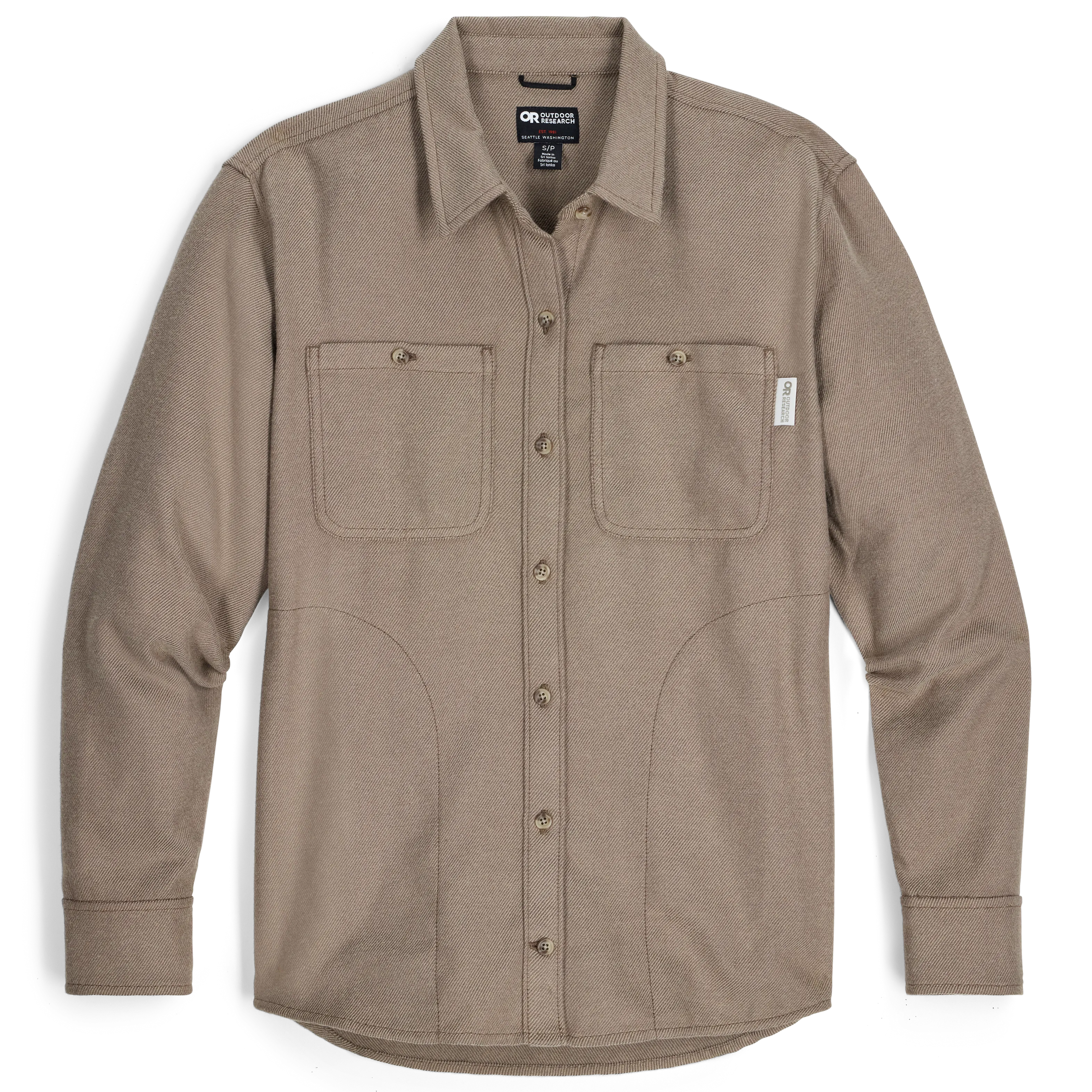 Women's Feedback Flannel Twill Shirt Sophisticated Style mix and match