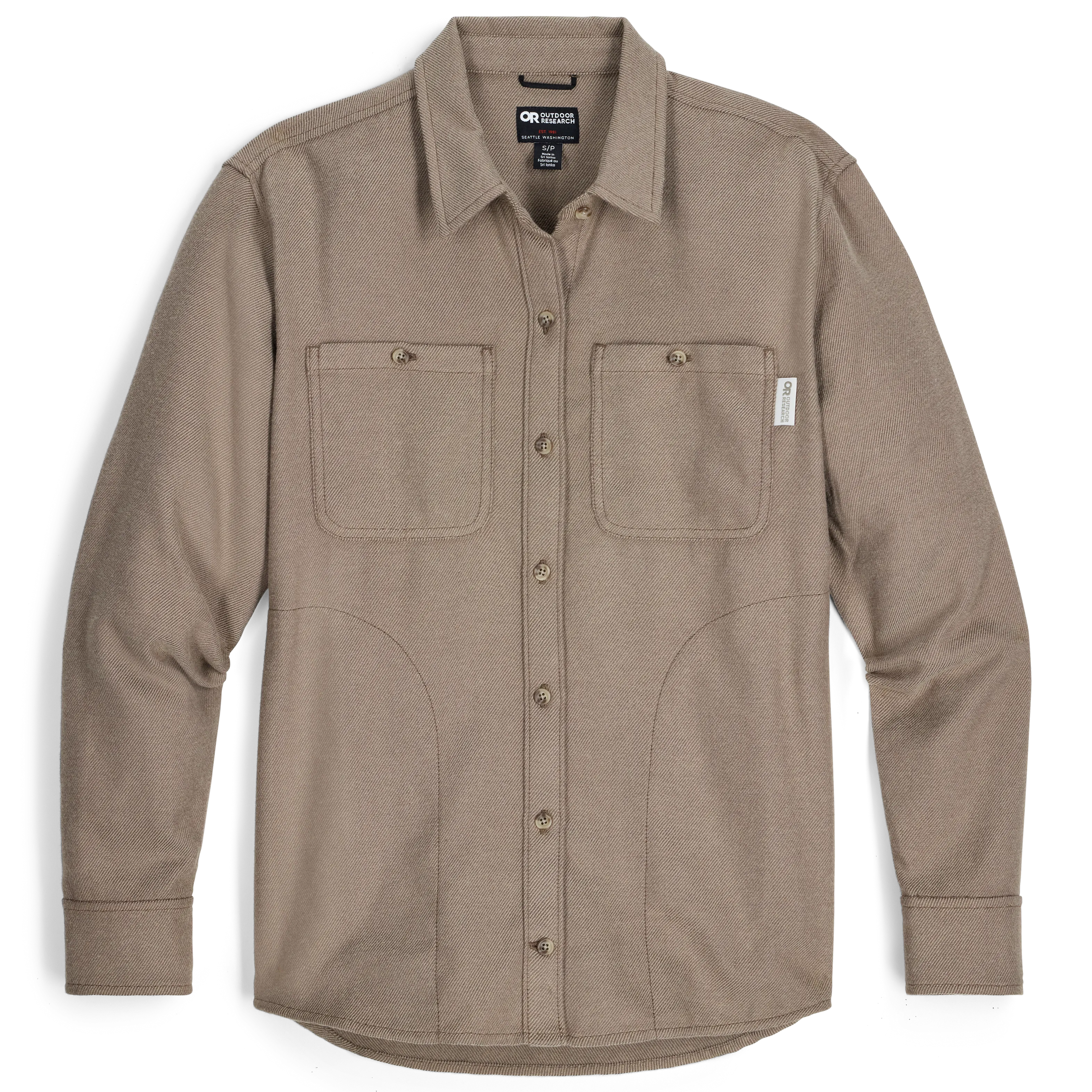 Comfy Layer Simple Fit Women's Feedback Flannel Twill Shirt