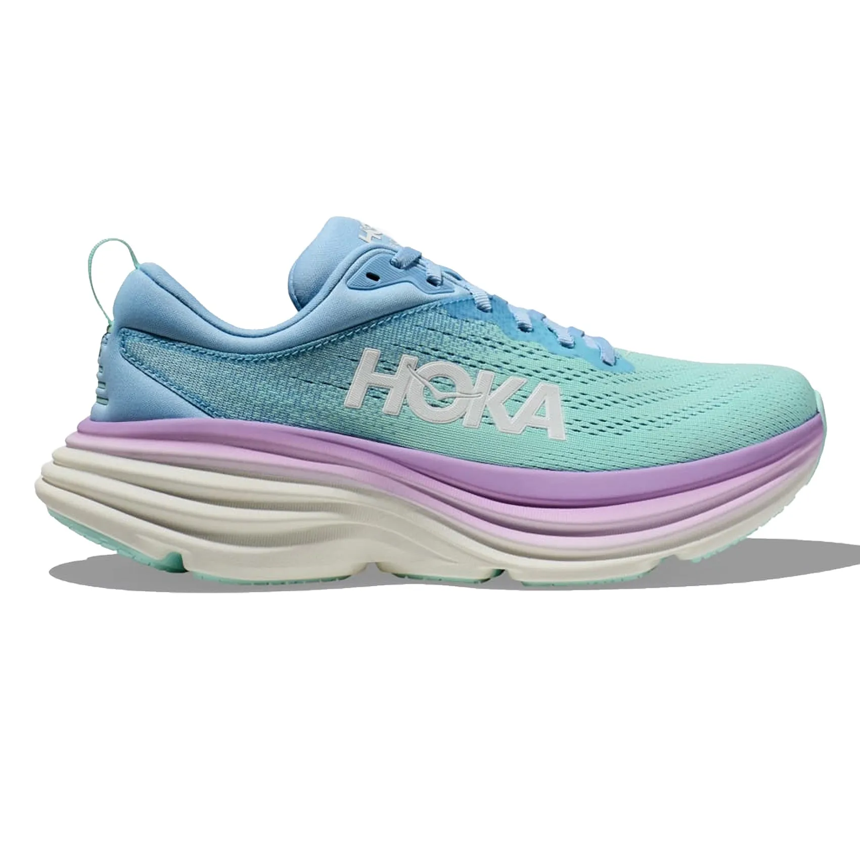 Womens HOKA Bondi 8 Party Glow